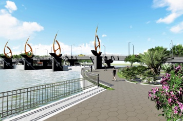 Intake gate - Can Chong  Irrigation Project